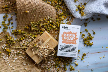 Jabones de kéfir para una piel sana y nutrida