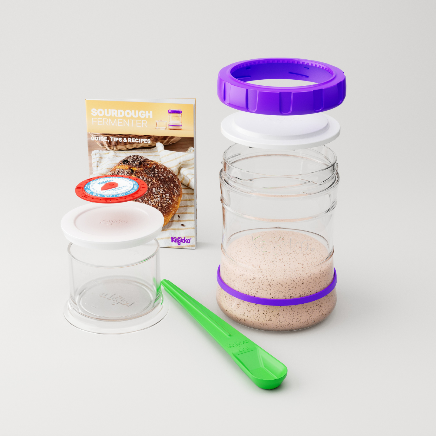 Fermentador de masa madre