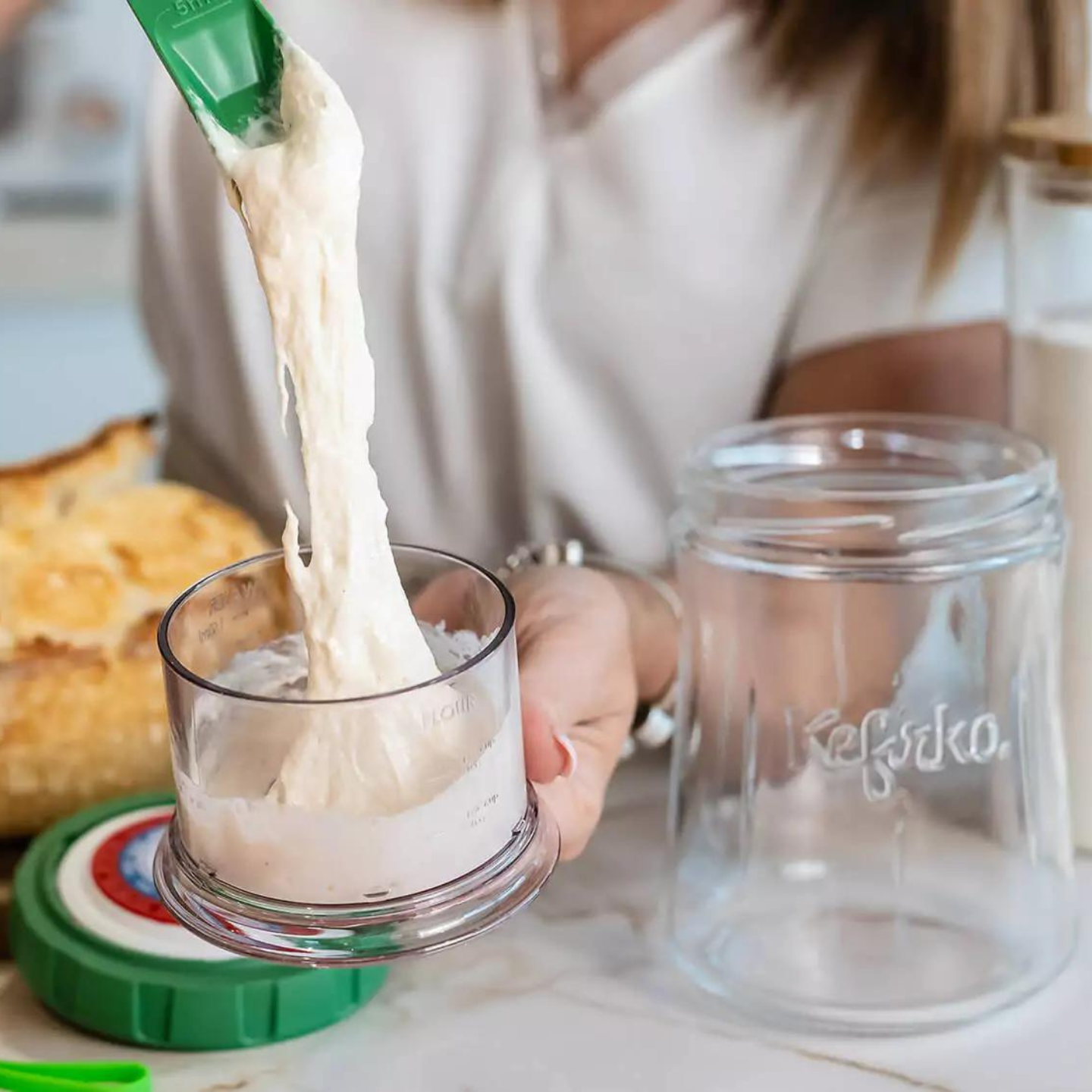 Fermentador de masa madre