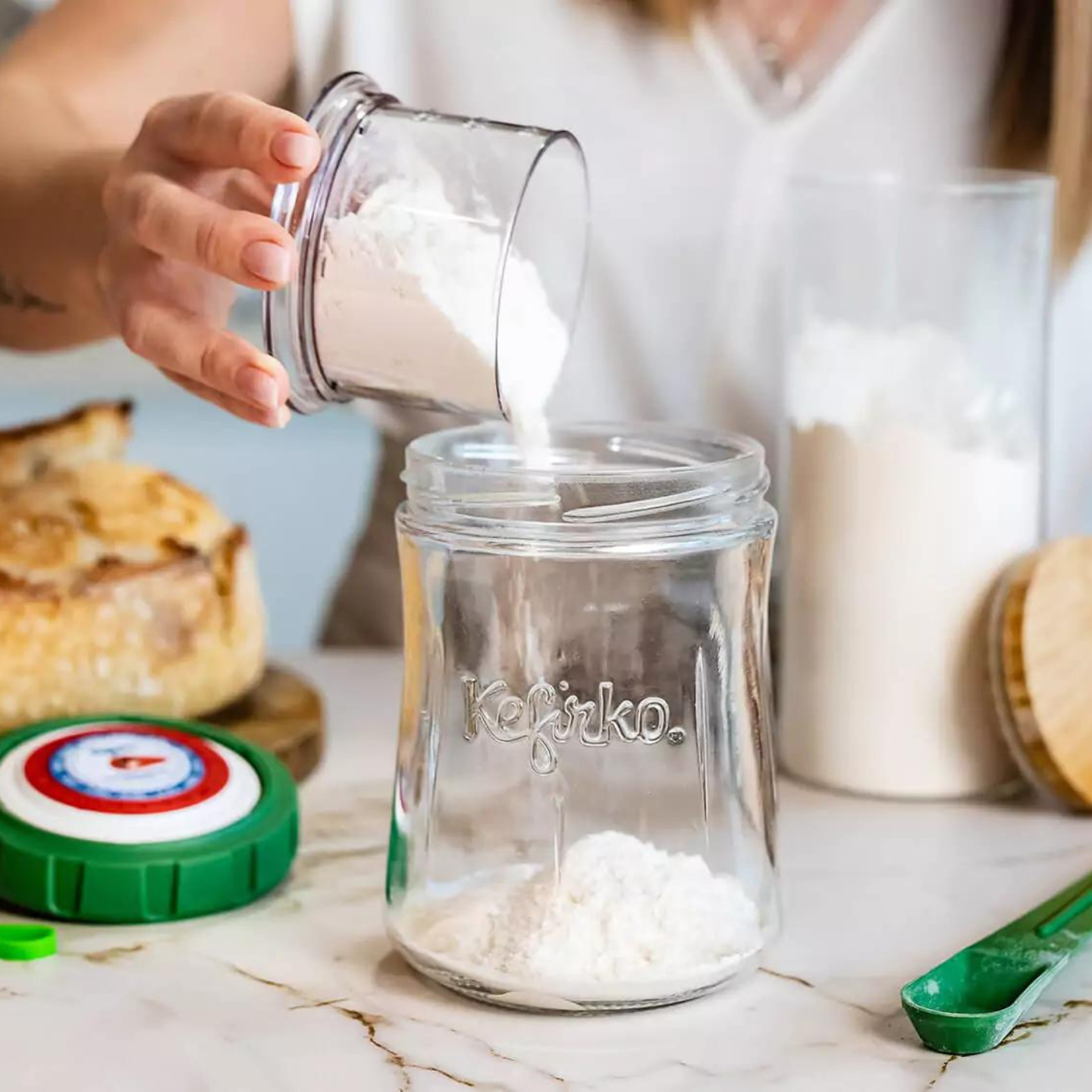 Fermentador de masa madre