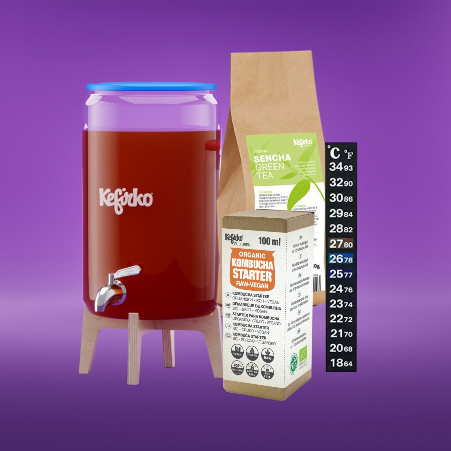 Pack Iniciación Kombucha